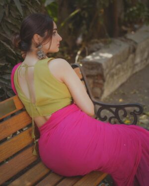 Ayesha Khan Instagram - Wearing @eternitybysakshi 💕
 Styled by my favourite @sravyalavidi 
📷- @cs.photography17