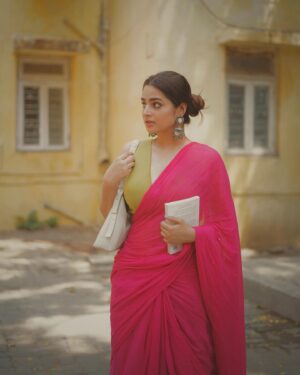 Ayesha Khan Instagram - Wearing @eternitybysakshi 💕
 Styled by my favourite @sravyalavidi 
📷- @cs.photography17