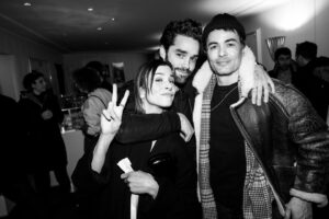 Aylin Tezel Instagram - Oh you Berlin! 

FALLING INTO PLACE premiere 

Photos: @clemensporikys 

Warm Up & Party: @thehoxtonhotel Charlottenburg Berlin

1) you two ♥️ @chrissfulton & @a.l.i.d.o.w.l.i.n.g 
2) @mrjonhopkins you legend 
3) what a beautiful woman!! @a.l.i.d.o.w.l.i.n.g 
4) Team love @portauprincefilms @weydemannbros 
5) @chrissfulton ♥️
6) the loveliest audience we could’ve wished for 
7) more team love
8) @maxbefort & @nikolaikinski 
9) oh these berlin nights 
10) arriving at @thehoxtonhotel