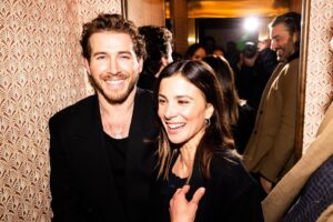Aylin Tezel Instagram - Oh you Berlin! 

FALLING INTO PLACE premiere 

Photos: @clemensporikys 

Warm Up & Party: @thehoxtonhotel Charlottenburg Berlin

1) you two ♥️ @chrissfulton & @a.l.i.d.o.w.l.i.n.g 
2) @mrjonhopkins you legend 
3) what a beautiful woman!! @a.l.i.d.o.w.l.i.n.g 
4) Team love @portauprincefilms @weydemannbros 
5) @chrissfulton ♥️
6) the loveliest audience we could’ve wished for 
7) more team love
8) @maxbefort & @nikolaikinski 
9) oh these berlin nights 
10) arriving at @thehoxtonhotel