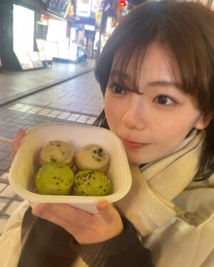 Ayu Okuma Instagram - 食べ歩き〜🐼✨