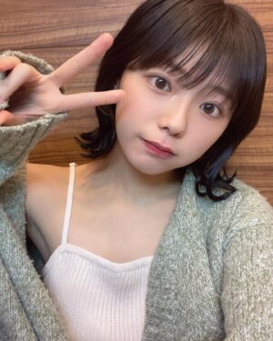 Ayu Okuma Instagram - エクステつけてボブにしました🧸
期間限定！似合ってるかな〜😶