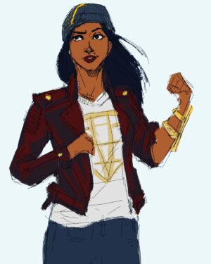 Azie Tesfai Instagram - Long before I had the insane fortune to become a superhero, the fans campaigned for it HARD. Since becoming Guardian was a secret, I wasn’t able to speak on the fan art over the years but I saw it and it’s meant so much to me. So much of who this character is and how I’ve been empowered to champion her, co-write for her (!), and stepped into being a super hero has come from the excitement of the fans. Thank you thank you thank you. I am so incredibly grateful for you all🥺 AND now that it’s announced and I can share some of the incredible art you have made over the years! Love you all! The journey starts tonight! GUARDIAN IS OFFICIALLY COMING SEPTEMBER 21!🦸🏾‍♀️🙌🏾❤️❤️❤️

(I couldn’t fit all of your art into the allowed slides so I started a insta story tab! THANK YOU!😘)