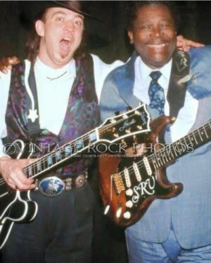 B.B. King Instagram - With Stevie Ray Vaughan
@bbkingofficial
