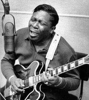 B.B. King Instagram - The King BB.