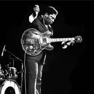 B.B. King Instagram - The King of Blues! 👑🎸
#BBKing
