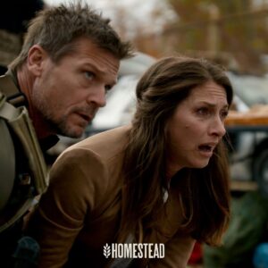 Bailey Chase Instagram - When your world is under attack, the lines between right and wrong blur. Survival requires every ounce of courage and conviction you have. Prepare yourself—@homestead_tvseries arrives this December.

#moviescenes #moviestills #apocalypse #homesteadtvseries #underattack #survivalstory #comingsoon‼️