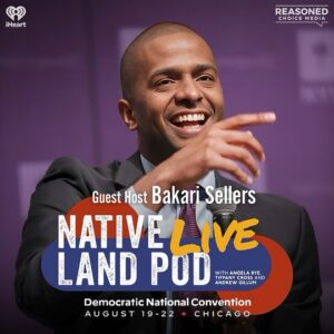 Bakari Sellers Instagram - BREAKING NEWS: @bakarisellers will be joining the #NLPFam as a guest host tomorrow live kicking off DNC Monday! We are excited to partner with the Bakari Sellers Podcast for this dope collab!

Here’s how you can stay up-to-date with our coverage for the week:
​
​• Turn on post notifications for our page
​• Subscribe to our YouTube Channel (Native Land Pod)
​• Click the link in our bio to get direct notifications when we go live!
​
#nativelandpod #nlp #welcomehomeyall