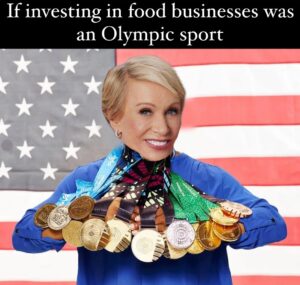 Barbara Corcoran Instagram - We’re going for the GOLD! 🥇🏆🌟⭐️💛 

#olympics #sharktank #meme #funny #parisolympics