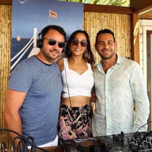 Barbara Lune Instagram - Party rock at @tahiti_beach Saint Tropez with the crew @partyfirstclass 🎶🤍🎶

#welcomebacktosainttropez