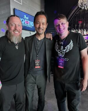 Barry Kerch Instagram - What a wonderful quick trip to Nashville for the @pearl_drums high end reimagined event!  Thank you Pearl for the continued support and all of the new bad ass gear.  Keep on growing! 

#shinedown #campaignagainstnegativity #pearldrums #drums