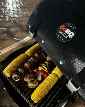 Barry Kerch Instagram - Awesome little portable grill. Cooked a great meal. Thanks @gobqgrills this is going to be well used. 

#shinedown #campaignagainstnegativity #bbq #harcorecarnivore #meatchurch #manfirefood