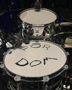 Barry Kerch Instagram - Tonight’s show and the rest of this tour will be dedicated to @global2dom  Forever will be missed.  #shinedown #campaignagainstnegativity #domfamularo