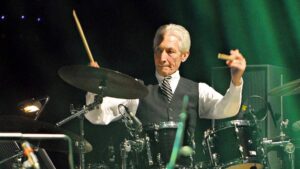 Barry Kerch Instagram - Legend. Thanks for the music! 
.
.
#charliewatts #rollingstones #legend #shinedown #campaignagainstnegativity #drums #drummer #rockandroll
