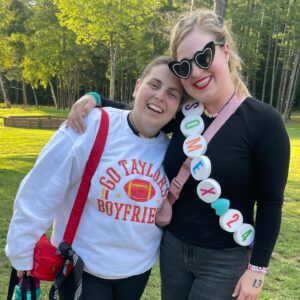 Beanie Feldstein Instagram - oh i just don’t know if i’ll ever have the words.

in some inexplicable way, my second summer volunteering as a counselor at experience camps, a national, no-cost program for grieving children who have experienced the death of a parent, sibling or primary caregiver, was even more  deep than the last. it made my heart crack wide open in ways i didn’t know were possible. 

these kids are some of the most exceptional humans i’ve ever known. their words and wisdom will linger with me all year. the campfire tears, the midnight giggles, the drama class bravery, the dining hall dance parties will stay forever with me.

it is so sad but profoundly magical that grief camp is my favorite place in the world. but it is. it is a place where community and understanding knows no bounds and shared perspective has visceral roots. 

if you can, please consider donating to help send more deserving kids to camp.

🩵🩵🩵