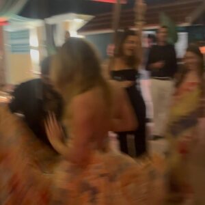 Beatrice Vendramin Instagram - and we danced, and we laughed, and had a really really good time @etro #adv 🌌❤️‍🔥