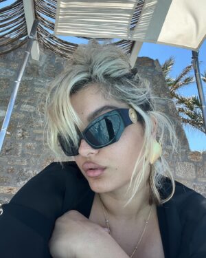 Bebe Rexha Instagram - Mykonos for the first time ever. Thank you @soulaliakou @cavotagoomykonos for taking such good care of us. Can’t wait to be back.