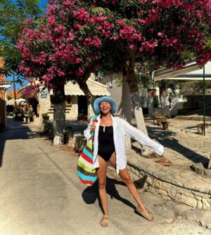 Bel Powley Instagram - 💙🇬🇷 feeling much much feta 🇬🇷💙