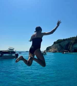 Bel Powley Instagram - 💙🇬🇷 feeling much much feta 🇬🇷💙