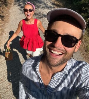 Bel Powley Instagram - 💙🇬🇷 feeling much much feta 🇬🇷💙