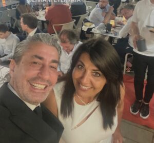 Belgin Inal Instagram - With famous actor @erkanpetekkaya in Cannes film festival @erkanpetekkaya20