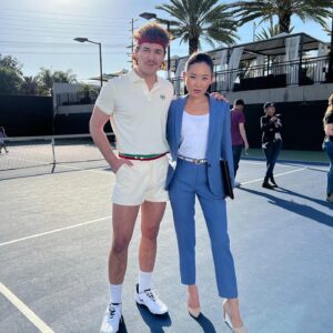 Belmont Cameli Instagram - Meet Mason. He loves moms, short shorts, and drinking at work. And he knows latin??
#BasedOnATrueStory is out NOW on @Peacock !!!