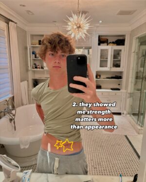 Ben Grosskopf Instagram - a “perfect body” doesn’t mean shit if you’re ugly on the inside ❤️‍🩹