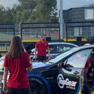 Ben Turland Instagram - Take the ol’ cobba to the track day! Cheers @paramountplusau for getting the heart racing!