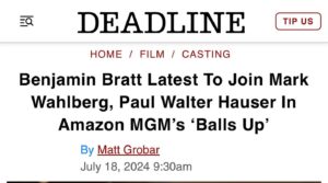 Benjamin Bratt Instagram - And now for something completely different🤪

Photo credit: @gregwilliamsphotography