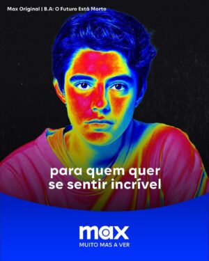 Benjamin Damini Instagram - fiquei sabendo que a nova temporada de @houseofthedragonhbo estreou na @streammaxbr e vim lembrar que lá também tá disponível a primeira temporada de “B.A.: O Futuro Está Morto” série brasileiríssima distópica numa são paulo fascista e que acompanha alguns adolescentes poderosos eu diria, mas na real que é bem difícil resumir B.A., tem assassinato em série, romance lésbico y gay y beijo na boca, mais que beijo na boca, figurinos impecáveis, trilha sonora delícia com tuyo, matuê, marina sena cantando cazuza e eu to lá interpretando o ariel. serase te convenci? espero que sim se sim depois que assistir me conta o que achou :)