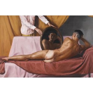 Benjamin Law Instagram - Hello, my butt is in the Archibald Prize this year, I’m sorry and you’re welcome.

Nothing but gratitude and love for genius young daddy @jordanrichardsonartist for this painting – his fourth (!) in the Archibald – that is, yes, a queer re-framing of Venus, a subversion of who gets to be object and subject, and a commentary on Asian masculinity, desirability and sexuality.

But mostly it’s about my butt.

Such an honour to be amongst artists and sitters I so bloody admire, I’ve tagged some of my favourites here. Congratulations to everyone in the exhibition. 

Head to @artgalleryofnsw between 14 May – 28 August to check out the insane brilliance on offer. 🍑