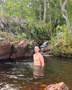 Benjamin Law Instagram - Man, everyone who lives in Darwin has the right idea. 

📍Litchfield National Park
