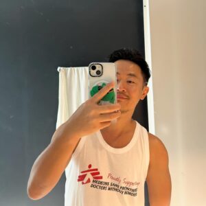Benjamin Law Instagram - Belated thanks to all you heroes who donated a total of $12,563 (!) to my Cole Classic swim, supporting  @doctorswithoutborders’ crucial work in Gaza, in Stella Young’s honour. 

Together, you’re helping: 

• The more than 10 children per day on average who lose a limb in Gaza;

• The 1,000  children have had one or both legs amputated due to bombardment at the hands of Netanyahu’s Israeli government; and

• Child amputees in Gaza who will need a combined 500 years of rehabilitation.

I’m confident Stella would stand by the words of Jewish writer @naomiaklein right now: “In Gaza and Israel, side with the child over the gun.” Thanks for doing exactly that, folks.