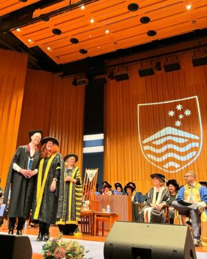 Benjamin Law Instagram - BREAKING: WE OFFICIALLY HAVE A MASTER IN THE HOUSE. 🎓🙇🏻‍♂️

Casually smashed a Masters in Applied Cybernetics at ANU with straight High Distinctions, no biggie. And if you don’t know what cybernetics is, let this guy gently blow your mind over dinner sometime. Think: the intersection of tech, AI, philosophy, ethics, humanities, social transformation … and learning to program a Roomba to escape a maze. 

Couldn’t be more proud of this handsome brainiac.