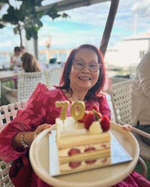 Benjamin Law Instagram - Everyone give it up for the Greatest of All Time who turns 70 (?!) today! 🎂

Blessed to have inherited even an ounce of this woman’s resilience (we’re talking single mother of five kids boss-level resilience), humour, feminism, fashion sense, hectic spice-tolerance and science-defying skin. 

Say something nice about Jenny in the comments and make her day. 

LOVE YOU, BUM. 😘