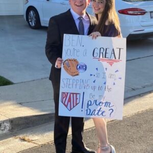 Benjamin Royer Instagram - We couldn’t have prom cause of quarantine, so we brought prom home
