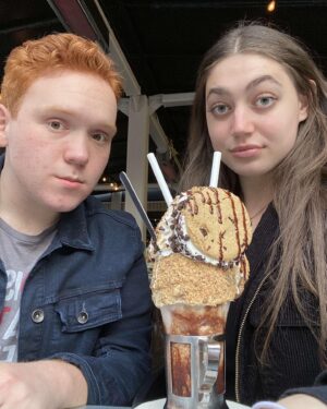 Benjamin Royer Instagram - one year was extra sweet with you ❤️