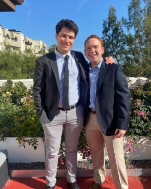 Benjamin Royer Instagram - one year with the @dailybruin and so excited for more 🥂