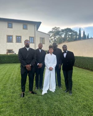Bennie Fowler Instagram - Back from Italy after officiating my first wedding for two incredible friends. Celebrated love, friendship, and indulged in some amazing food! 🇮🇹🍷🍝🍕😁