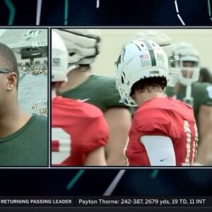 Bennie Fowler Instagram - *goosebumps*

Always a pleasure having Spartan Dawgs, including @benniefowler1, on campus! 🌹🌹

(📽️ @bigtennetwork)

#SD4L x @benniefowler1
