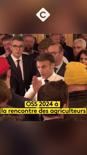 Bertrand Chameroy Instagram - OSS 2024 à la rencontre des agriculteurs 🙈

#CàVous @bertrand.cham #CaVous

#OSS2024 #agriculteurs