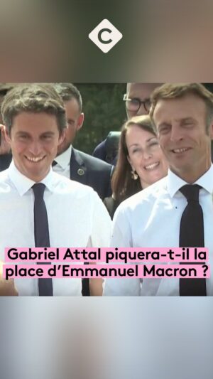Bertrand Chameroy Instagram - « Dans la politique, vous n’êtes pas le maître de votre destin. » 

Après lui avoir piqué son style, Gabriel Attal prendra-t-il la place d’Emmanuel Macron ? 🙈 Il répond dans l’ABC de @bertrand.cham dans #CàVous

#president #EmmanuelMacron #GabrielAttal