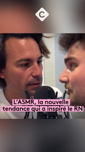 Bertrand Chameroy Instagram - Découvrez LA nouvelle tendance politique pour présenter son programme : l’ASMR... Et ça a inspiré le RN 🤭

#CàVous @bertrand.cham #CaVous #tendance #politique