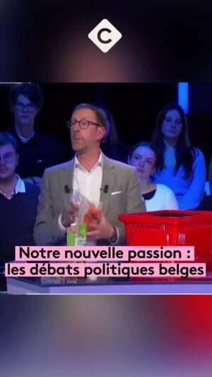 Bertrand Chameroy Instagram - Notre nouvelle passion : les débats politiques belges qui n’ont rien à voir avec les nôtres... Ils y font même des parties de Juste Prix 🙈

#CàVous @bertrand.cham #CaVous #debat #belges