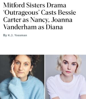 Bessie Carter Instagram - We’ve been busy 😎 

@firebirdpictures @uktv @britboxtv @variety