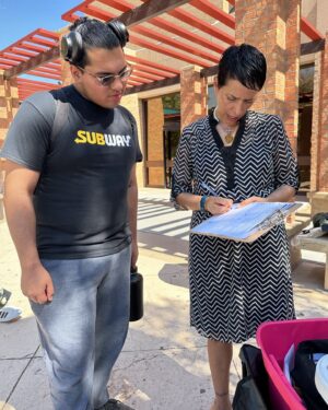Beto O'Rourke Instagram - Amazing week of registering voters at El Paso Community College. Thanks to the team of volunteers — Valerie, Doris, Kim, Alejandro and Rene — for doing the work!

Registration events happening all over Texas, sign up to volunteer at link in bio!