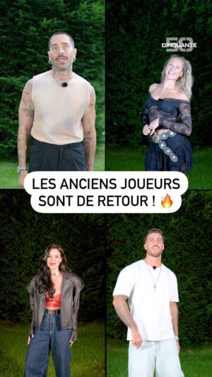 Beverly Bello Instagram - "WE ARE BACK" 😏
Cette année, les anciens joueurs reviennent en force 💪

#Les50, nouvelle partie, dès le lundi 2 septembre à 19:50 sur W9 et en streaming sur M6 