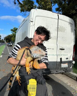 Bex Taylor-Klaus Instagram - today i met a dragon