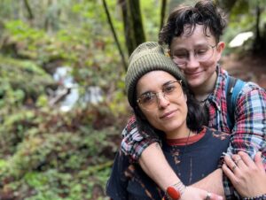 Bex Taylor-Klaus Instagram - it’s hard out there. so we went to the trees for a little peace and healing.