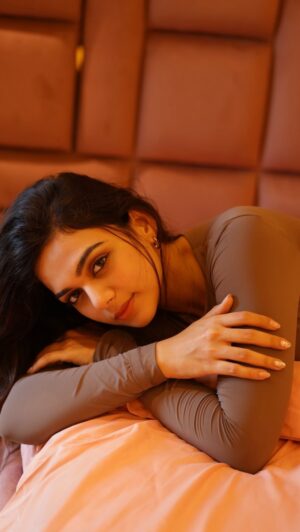 Bhavya Trikha Instagram - Wrapped in my own thoughts and a little bit of you✨
.